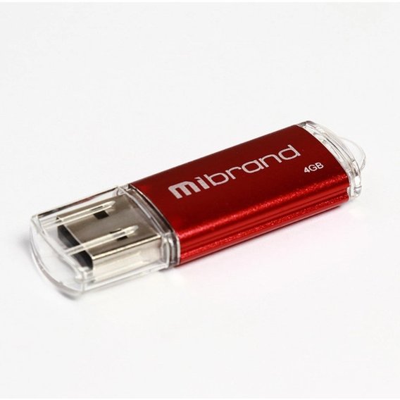 USB-флешка Mibrand 4GB Cougar USB 2.0 Red (MI2.0/CU4P1R)