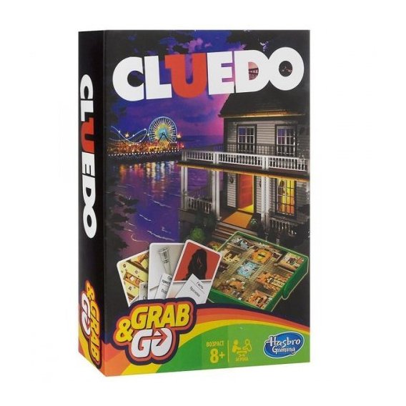Настольная игра Hasbro, Cluedo Дорожная версия, Gaming (B0999)