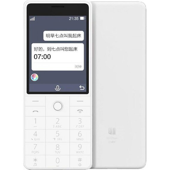 Мобильный телефон Xiaomi QIN 1S 4G Dual Sim White (English menu)