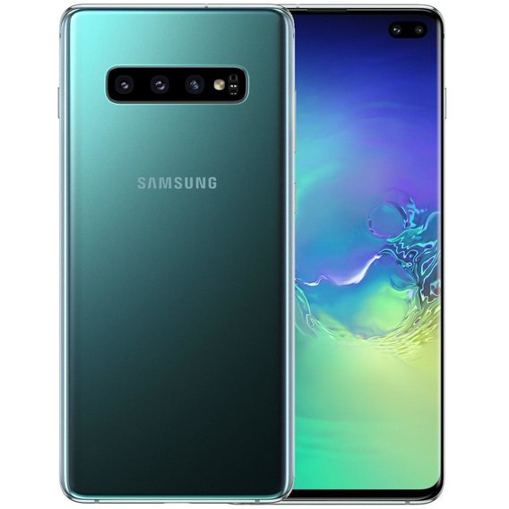 Смартфон Samsung Galaxy S10+ 8/128GB Dual Prism Green G975 (UA UCRF)