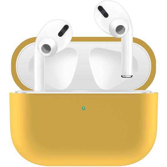 Чехол для наушников TPU Case Golden for Apple AirPods Pro