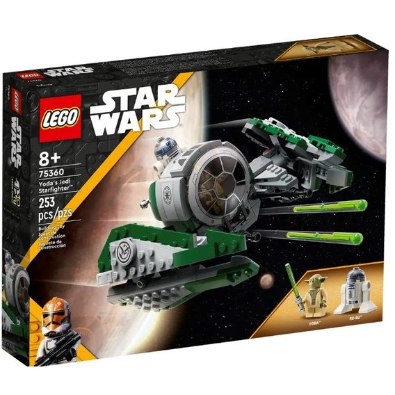 Конструктор LEGO Star Wars Джедайский истребитель Йоды 253 детали(75360)