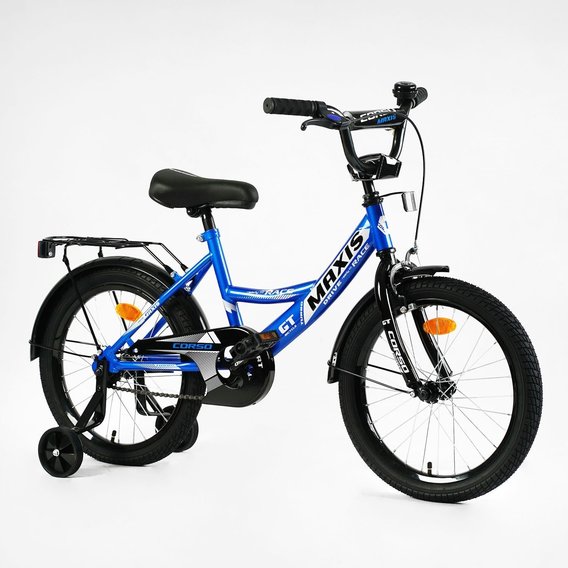 Велосипед Corso Maxis 18" синий (CL-18407)