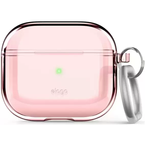 Чехол для наушников Elago Clear Case Lovely Pink (EAP3CL-HANG-LPK) for Apple AirPods 3