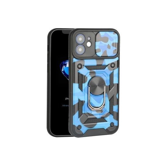 Аксессуар для смартфона Mobile Case Camshield Serge Ring Camo Blue/Army Blue for Xiaomi Redmi Note 11 Pro (Global) / Note 11 Pro 5G / Note 11E Pro