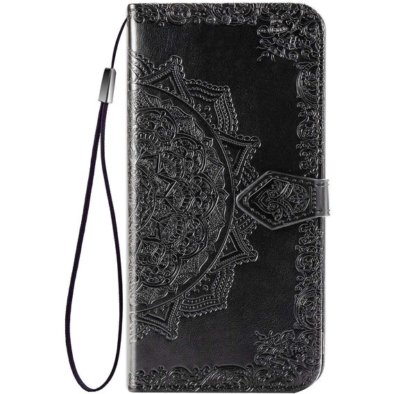 Аксессуар для смартфона Mobile Case Book Cover Art Leather Black for Xiaomi Redmi Note 10 / Note 10s