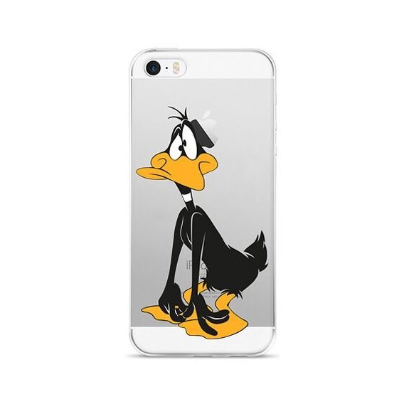 Аксессуар для iPhone Pump Transperency Case Daffy Duck (PMTR5/5S/SE-11/60) for iPhone SE/5S