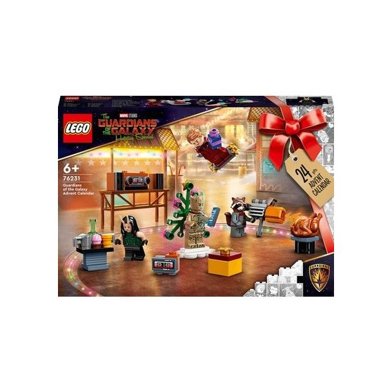 Конструктор LEGO Super Heroes Marvel Новогодний календарь Стражи Галактики (76231)
