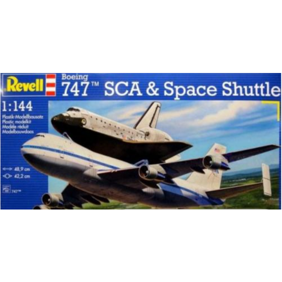 Космический корабль Revell Спейс Шатл и пассажирский самолет Boeing 747