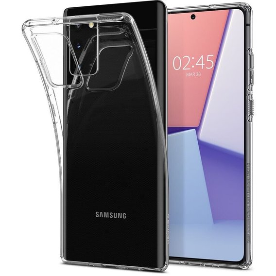 Аксессуар для смартфона Spigen Crystal Flex Crystal Clear (ACS01369) for Samsung N980 Galaxy Note 20