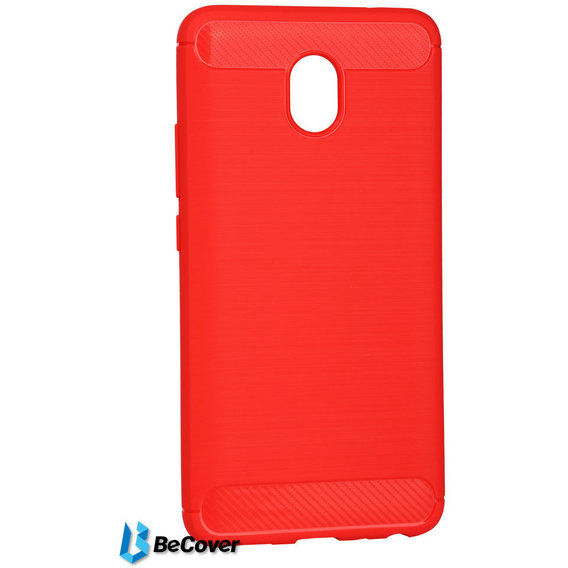Аксессуар для смартфона BeCover Carbon Red for Meizu M5 Note
