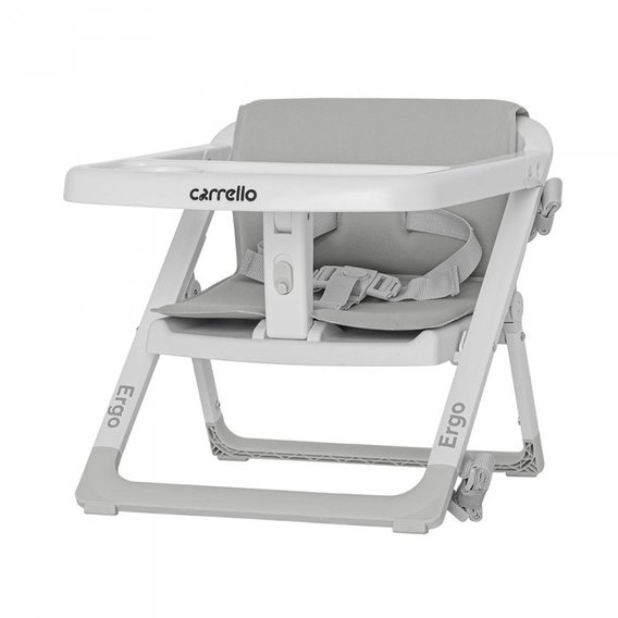 Стульчик-бустер для кормления Carrello Ergo Light Grey (CRL-8403)