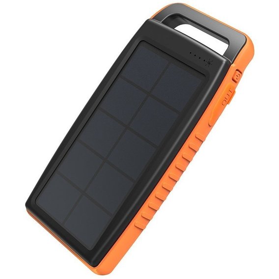 Внешний аккумулятор RavPower Power Bank Outdoor Solar Charger 15000mAh Black/Orange (RP-PB003)