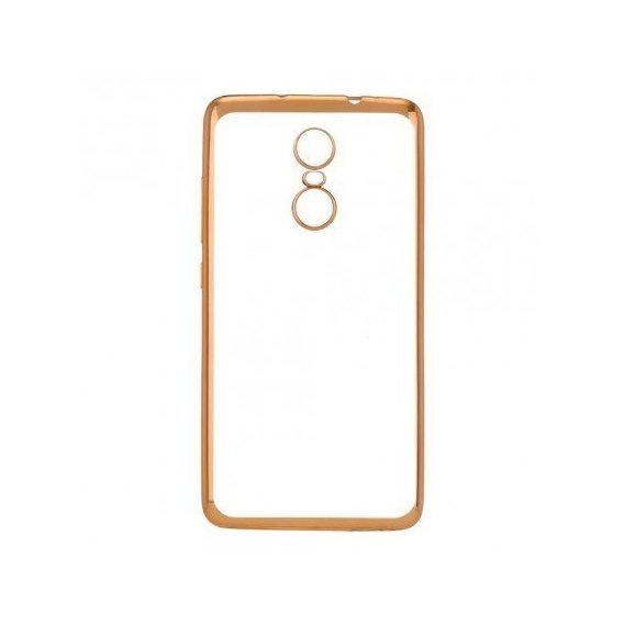 Аксессуар для смартфона TPU Case with Glossy Bumper Gold for Xiaomi Redmi Pro
