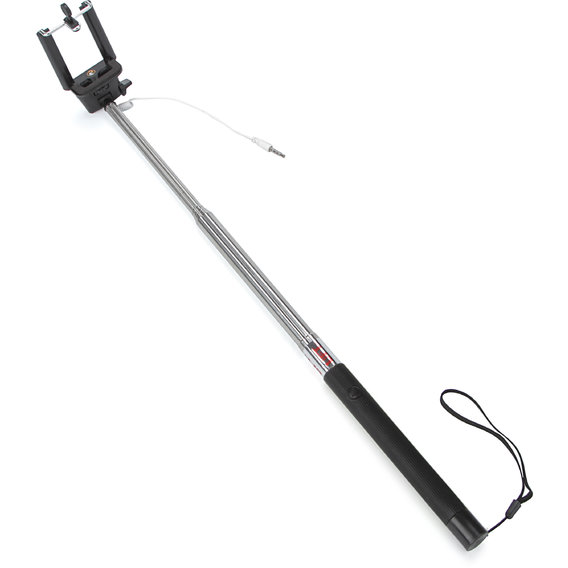 Selfie Stick SS1 Black 110cm with Mini-jack 3.5 