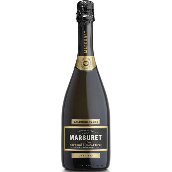 Игристое вино Marsuret Valdobbiadene Prosecco Superiore "Cartizze" Dry белое 0.75 л (WHS8052439181906)