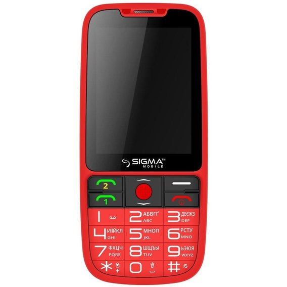 Мобильный телефон Sigma mobile Comfort 50 Elegance Dual Sim Red (UA UCRF)