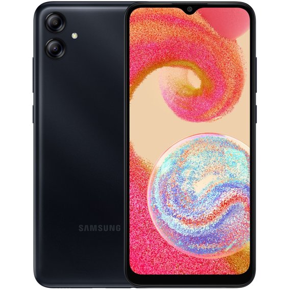 Смартфон Samsung Galaxy A04e 3/64Gb Duos Black A042F (UA UCRF)