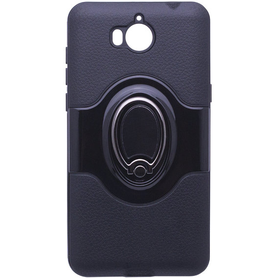 Аксессуар для смартфона Mobile Case TPU+PC Deen Feather Magnetic Holder Black for Huawei Y5 2017