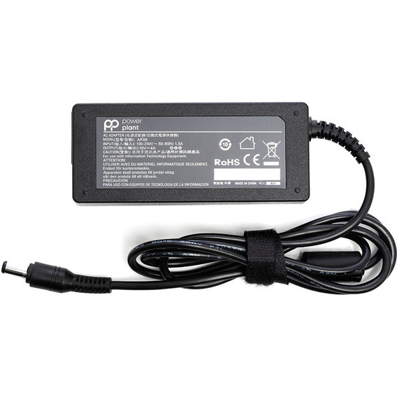 Зарядное устройство PowerPlant TOSHIBA 220V, 15V 60W 4A (6.3*3.0) (TO60C6330)