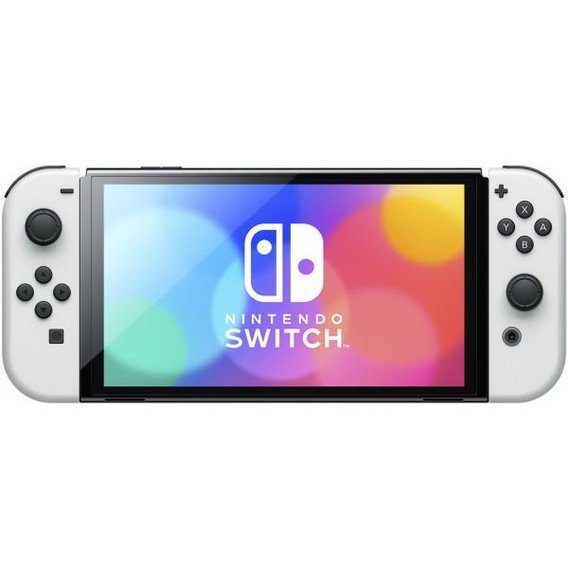 Игровая приставка Nintendo Switch OLED with White Joy-Con