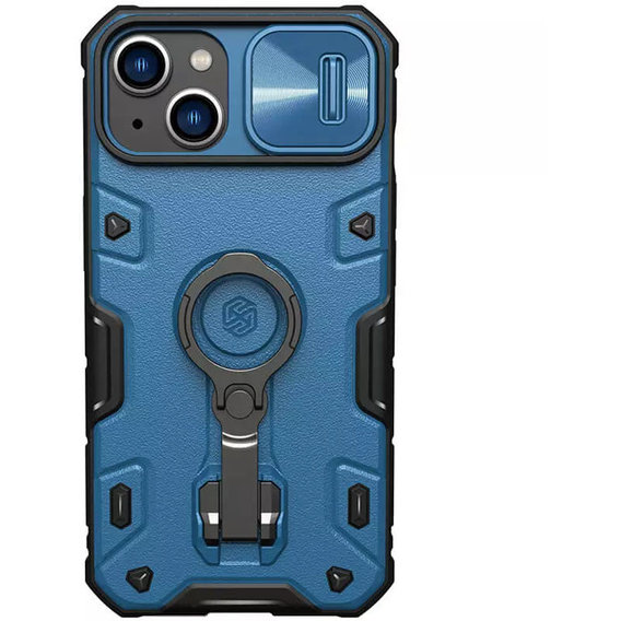 Аксессуар для iPhone Nillkin CamShield Armor Pro Blue for iPhone 14