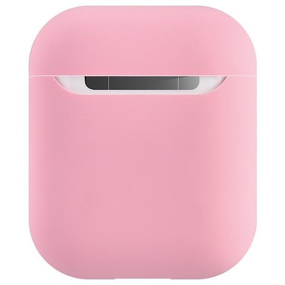 Чехол для наушников COTEetCI Liquid Silicone Case Pink (CS8135-PK) for Apple AirPods