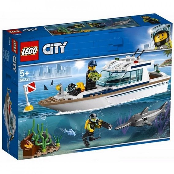 Конструктор LEGO City Яхта для дайвинга (60221)