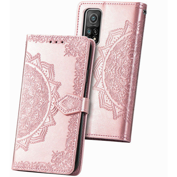 Аксессуар для смартфона Mobile Case Book Cover Art Leather Pink for Xiaomi Mi 10T / Mi 10T Pro