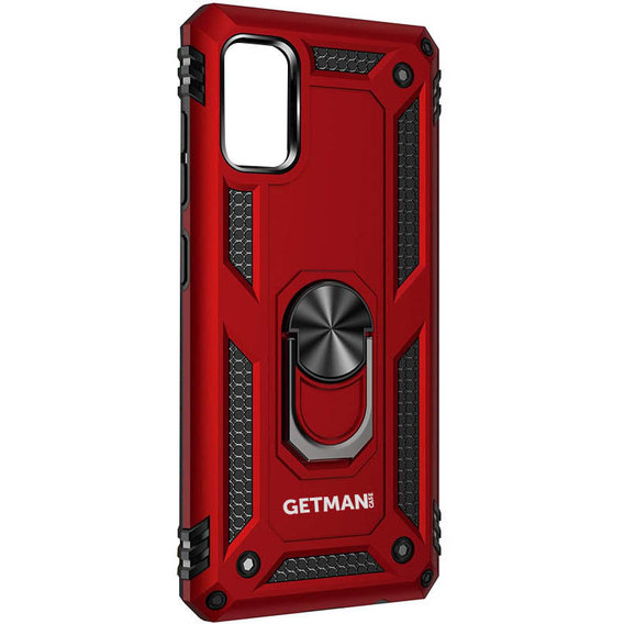 Аксессуар для смартфона Mobile Case Shockproof Serge Magnetic Ring Red for Samsung A315 Galaxy A31