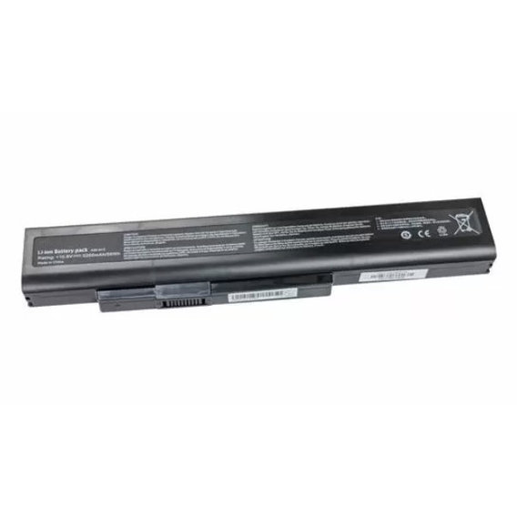 Батарея для ноутбука MSI A6400 CR640 10.8V Black 5200mAh OEM (62075)