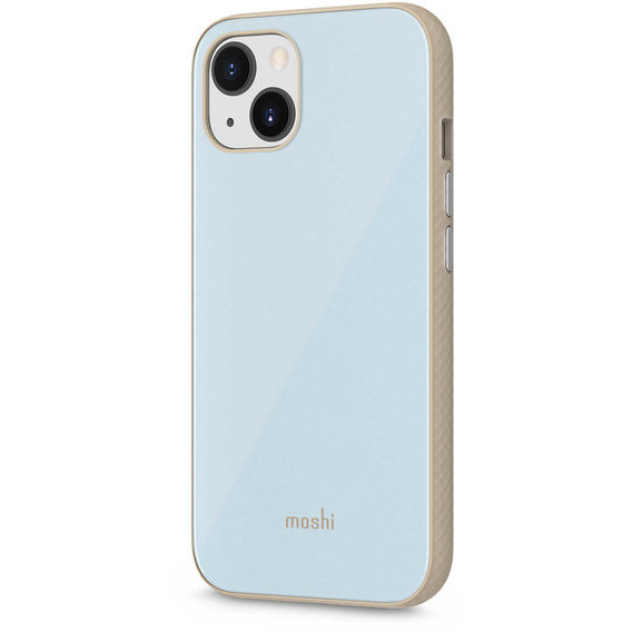 Аксессуар для iPhone Moshi iGlaze Slim Hardshell Case Adriatic Blue (99MO132521) for iPhone 13