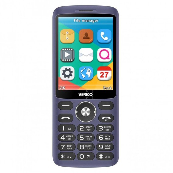 Мобильный телефон Verico Style S283 Blue (UA UCRF)