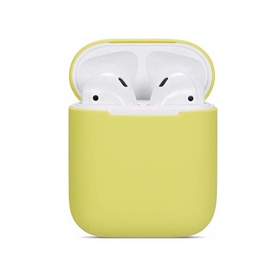 Чехол для наушников WIWU iGlove Case Yellow for Apple AirPods