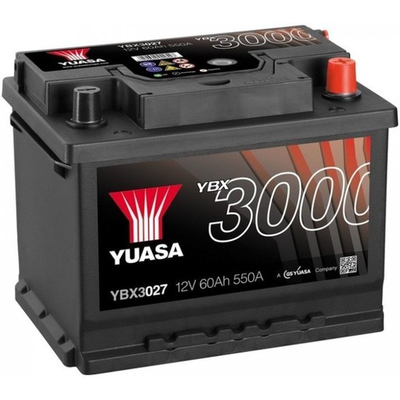 Автомобильный аккумулятор Yuasa YBX3027