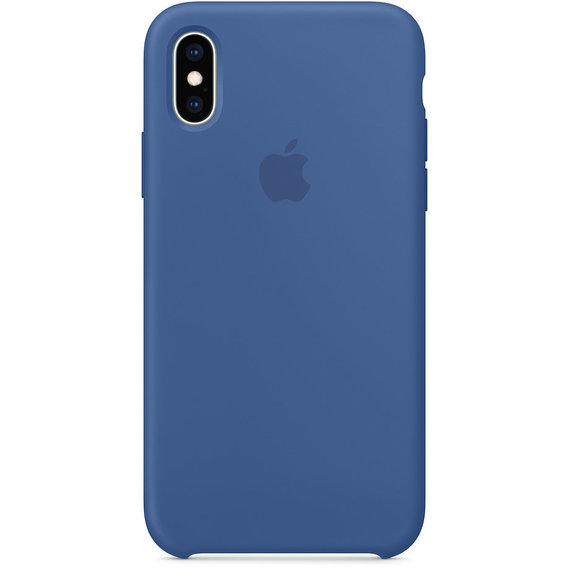 Аксессуар для iPhone Apple Silicone Case Delft Blue (MVF12) for iPhone Xs