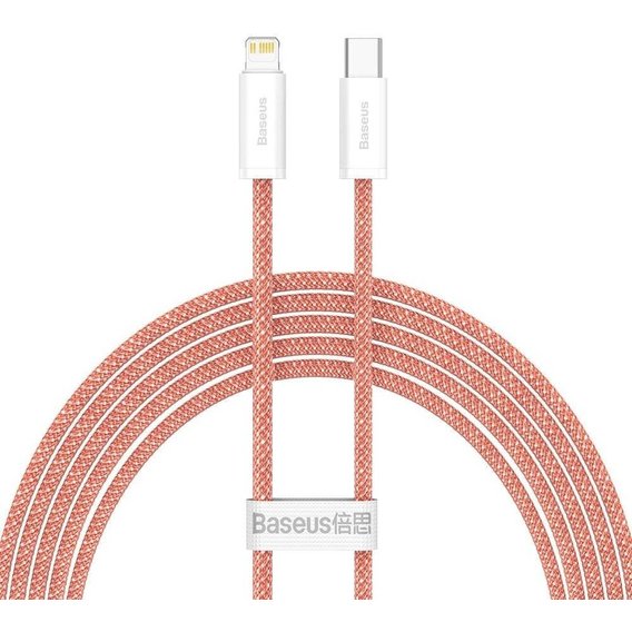 Кабель Baseus Cable USB-C to Lightning Dynamic 20W 2m Orange (CALD000107)
