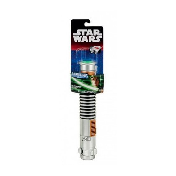 Игрушечное оружие Hasbro, Star Wars Раздвижной световой меч зеленый (B2912-3)