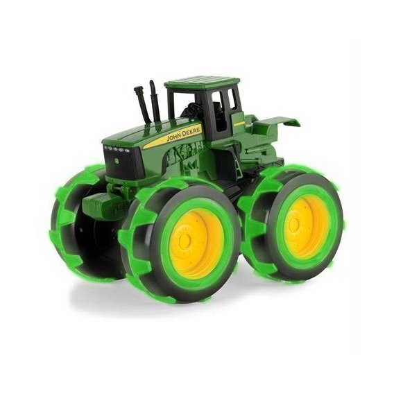 Игрушечный трактор John Deere Kids Monster Treads с большими светящимися колесами (46434)