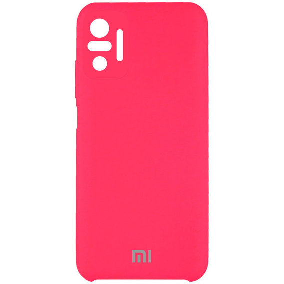 Аксессуар для смартфона Mobile Case Silicone Cover Shield Camera Shiny Pink for Xiaomi Redmi Note 10 Pro / Note 10 Pro Max