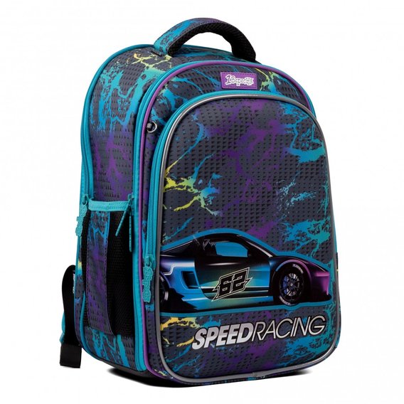 Рюкзак школьный каркасный 1Вересня S-98 Speed Racing (559511)