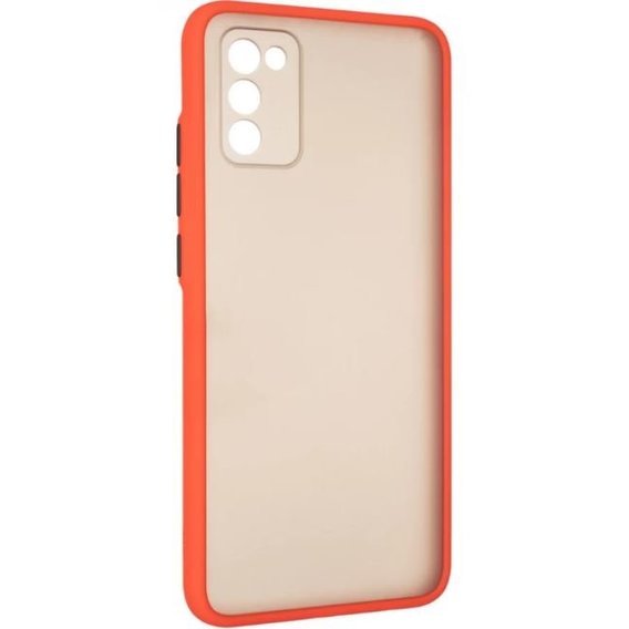 Аксессуар для смартфона Gelius Mat Case New with Bumper Red for Samsung A025 Galaxy A02s/M025 Galaxy M02s