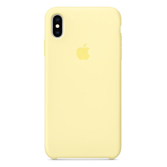 Аксессуар для iPhone Apple Silicone Case Mellow Yellow (MUJR2) for iPhone Xs Max