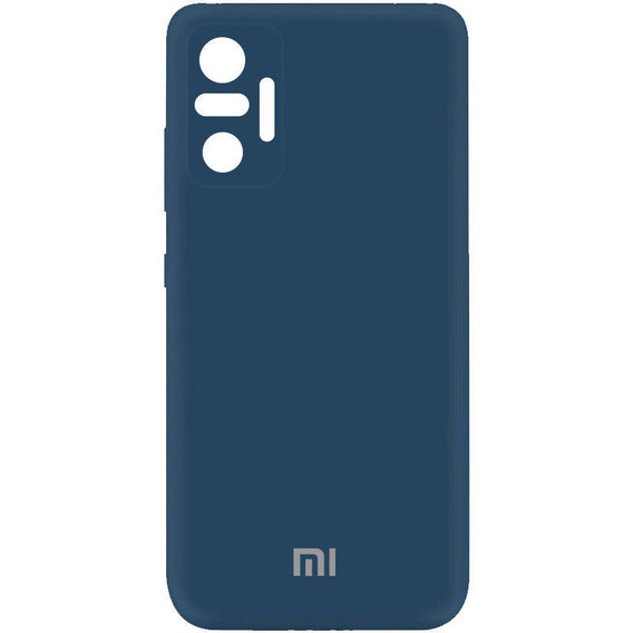 Аксессуар для смартфона Mobile Case Silicone Cover My Color Full Camera Navy Blue for Xiaomi Redmi Note 10 Pro / Note 10 Pro Max