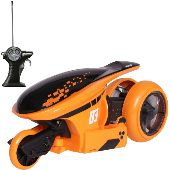 Радиоуправляемый мотоцикл Maisto Cyklone 360 1:24 Оранжевый (82066 orange)