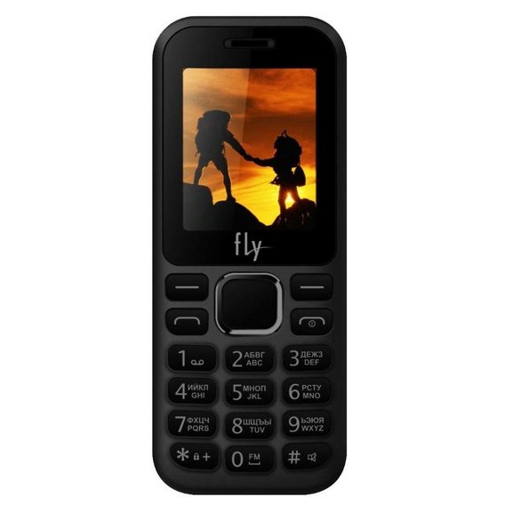 Мобильный телефон Fly FF183 Dual Sim Black (UA UCRF)