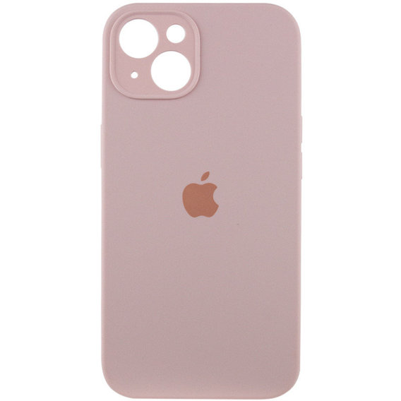 Аксессуар для iPhone Mobile Case Silicone Case Full Camera Protective Chalk Pink for iPhone 15