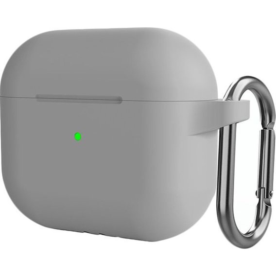 Чехол для наушников ArmorStandart Hang Case Light Grey (ARM60313) for Apple AirPods 3