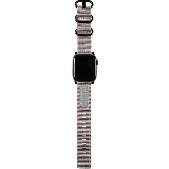 Аксессуар для Watch Urban Armor Gear UAG Nato Strap Grey (19149C114030) for Apple Watch 38/40mm