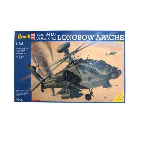 Модель Revell Боевой вертолет Apache AH-64D 1:48 (4420)